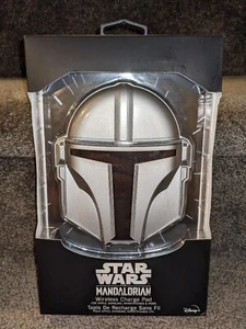 NEW Star Wars The Mandalorian Wireless Charging Pad Compatible Android & iPhones - Picture 1 of 7