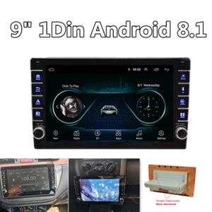 Car Adjustable WIFI Stereo Radio Android Player Press GPS Navigator Button Knob - Picture 1 of 12