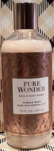 Bath & and Body Works 10 Oz. PURE WONDER Schaumbad mit ätherischen Ölen - Bild 1 von 4