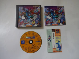 ROCKMAN 8 Metal Heroes Sony PlayStation 1 PS1 1996 CAPCOM w/Manual NTSC-J Japan - Picture 1 of 18