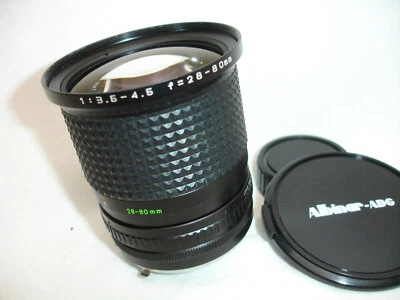 ALBINAR 28-80mm f 3.5-4.5 LENS for MINOLTA MD mount cameras SN8409461 - Image 1 of 4
