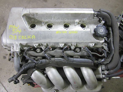 ENGINE 03 04 05 TOYOTA CELICA GTS GT-S MOTOR 2ZZGE 1.8L 1800 VIN Y CYLINDER HEAD - Image 1 of 4