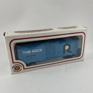 Bachmann HO Scale, "The Rock", 41' Steel Box Car, Item # 70000 - Picture 1 of 5