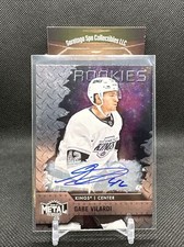 2020-21 SKYBOX METAL UNIVERSE GABE VILARDI #/199 ROOKIE AUTO SILVER SP LA KINGS