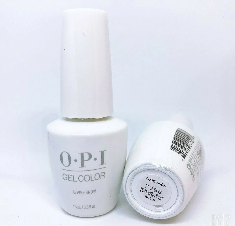 OPI Gelcolor GC GC L00 Alpine Snow Soak Off Gel Nail White color 15ml /0.5fl.Oz - Image 1 of 1