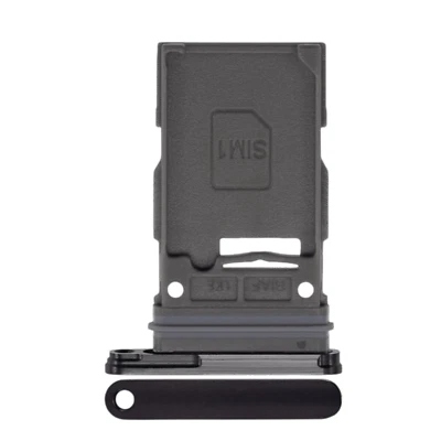 Bandeja de tarjeta SIM única compatible para Samsung Galaxy S23 5G / S23 Plus 5G negra Foto 1 de 4