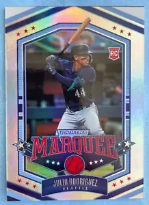 Carpa de béisbol 2022 Panini Chronicles #15 Julio Rodríguez RC - Imagen 1 de 2