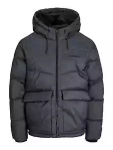Jack & Jones Vesterbro | XXL Herren | Klassische Stepp Puffer Jacke Mantel Dunkelgrau - Bild 1 von 3
