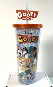 DISNEY: UN VASO DE PELÍCULA GOOFY con TAZA DE PAJA ¡NUEVO! 24 oz - Imagen 1 de 5