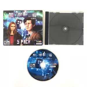 Doctor Who The Adventure Games BBC Puzzle PC Game 5 Game Pack - COMPLETE CIB - Picture 1 of 3