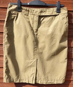Marc O'Polo size 38 khaki brown cotton skirt, 12/14 - Picture 1 of 3