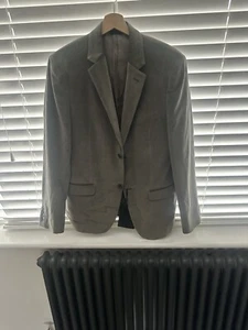 Calvin Klein Suit Jacket Suede - Picture 1 of 4