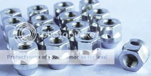 16 Alufelgen Radmuttern Schrauben Radschrauben für MGF 12x1,50 offen 21 Sechskant. - Bild 1 von 1
