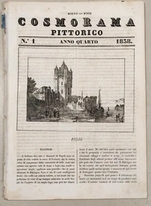 COSMORAMA PITTORICO 1838 PONTE TARO FONTEVIVO NOCETO PARMA ELLFELD VANIGLIA - Imagen 1 de 1