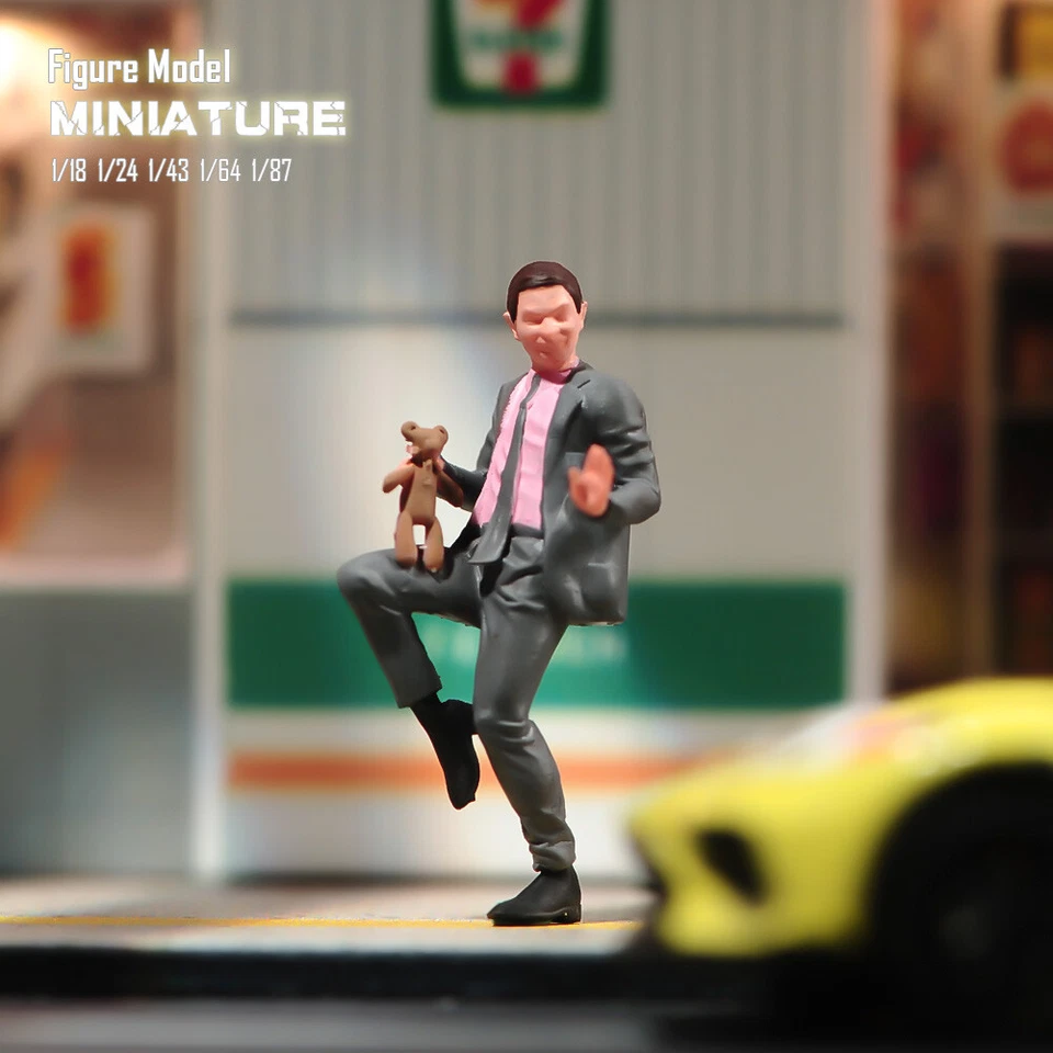 1/18 1/24 1/43 1/64 1/87 Silly Mr. Раскрашенные миниатюрные модели реквизит автомобильные игрушки - Изображение 1 из 4