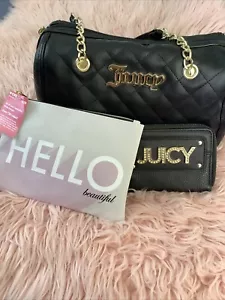 🌼🌼🌼new With 🏷️ Juicy Couture Satchel + Free Cosmetics Bag 🌼🌼🌼retail $99 - Picture 1 of 11