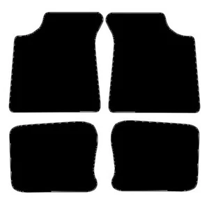 Fits Morris Minor 1950-1953 Black Premium Tailored Carpet Car Mats HITECH - Picture 1 of 6