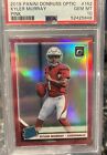 2019 Optic Kyler Murray Pink Prizm Rated Rookie PSA 10 RC Holo Refractor LOW POP