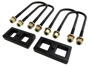 Fits 04-21 Nissan Titan ReadyLIFT 1" Rear Leaf Spacer Block Lift Kit 66-4001 - Picture 1 of 2