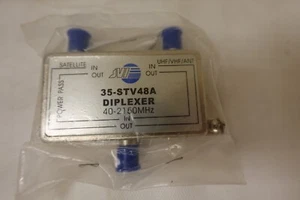 JVI 35-STV48A Cable Satellite Diplexer 40-2150MHz ~ NOS - Picture 1 of 7