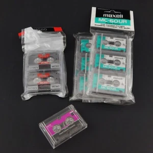 Micro casetes Maxell Audio (6) posición normal MC-60UR (sellados) - Imagen 1 de 10