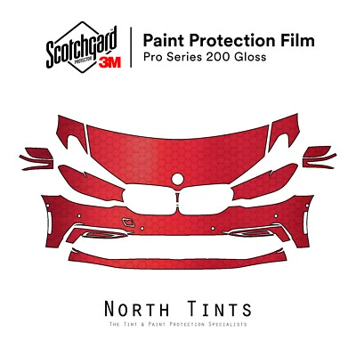 BMW 5 Series 2017-2020 3M PRO series PreCut Paint Protection Film Clear Bra PPF - Image 1 of 4