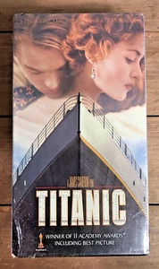 TITANIC VHS Set of 2 Video Tapes - Academy Award - New, Sealed - Picture 1 of 6