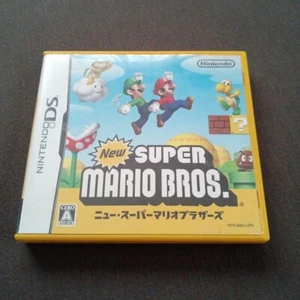 New Super Mario Bros Nintendo DS Japanese Version Box with manual - Picture 1 of 3
