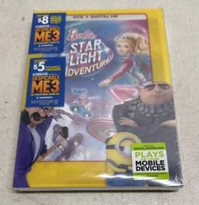 Barbie Star Light Adventure DVD Erica Lindbeck NEW SEALED - Picture 1 of 2