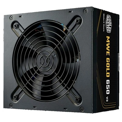 Stromquelle Cooler Master MWE Gold 650 V3 650 W 80 Plus Gold - Bild 1 von 2