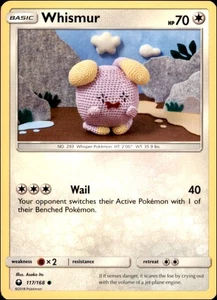 Pokemon - Whismur (117) #117/168 - SM - Himmelssturm Common - Bild 1 von 2
