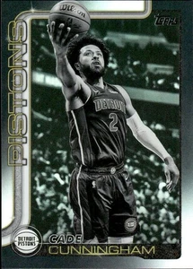 2025-26 Topps #40 Cade Cunningham Blackout - Imagen 1 de 2