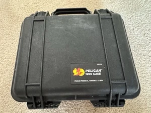 🔥Pelican 1200 Hard Protector Case Good Condition A/B Waterproof Used🔥 - Picture 1 of 4