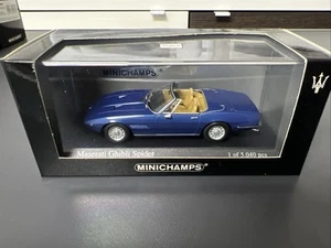Maserati Ghibli Spider Blau Metallic Minichamps 1:43 OVP - Bild 1 von 4