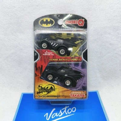 Takara Choro-Q Batman Batmobile 1989 & Batman Forever Pullback Toy Set Choroq  - Image 1 of 4