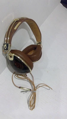 Skullcandy Roc Nation Aviator Clear Brown/Gold Headphones S6AVCM-090 Tested - Image 1 of 4