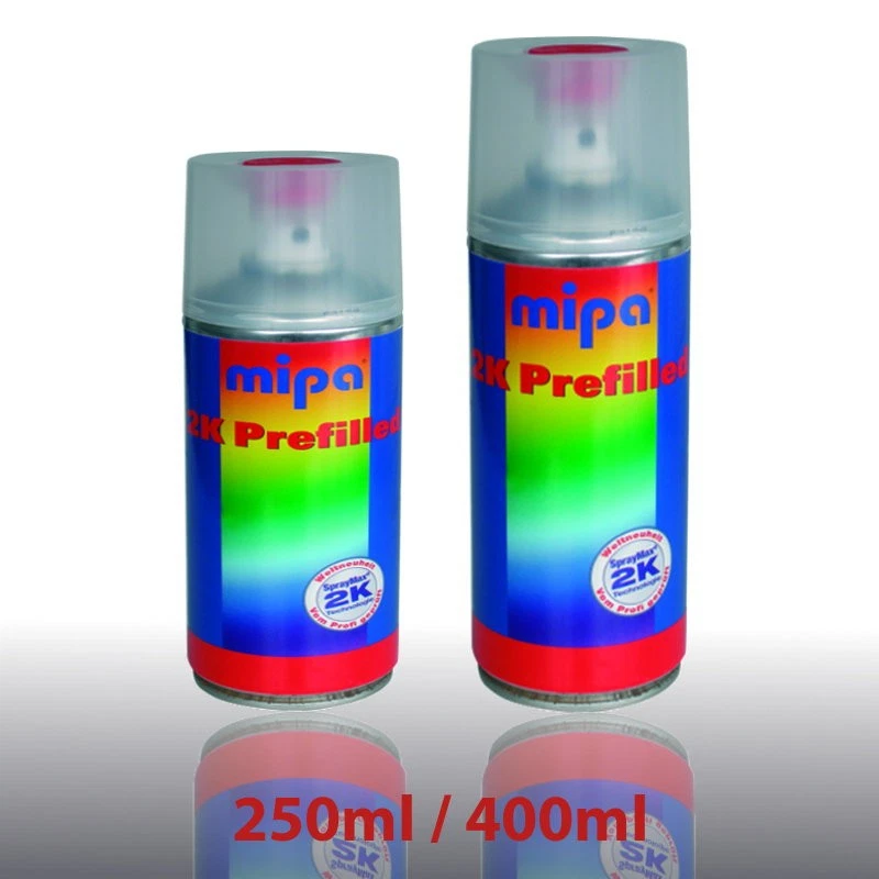 COLORBASE Spray vernice trasparente 2K HS lucido incl. Indurente 250ml/400ml - resistente alla benzina, vernice auto