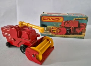 EMBALAJE ORIGINAL Matchbox Superfast Lesney / Nº51 / Combine Harvester / 1977 con caja - Imagen 1 de 12