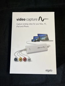 Elgato USB Video Capture Device Convert RCA Analog Video to Digital Win & Mac - Afbeelding 1 van 2