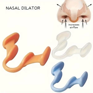 3PCS Anti Snoring Nose Clips Silicone Sleep Aid Snore Reducer Nasal Dilator - Picture 1 of 6