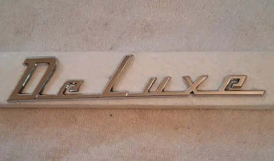 1949/1950 Chevrolet Flotte / Styleline Deluxe Vorne FENDER эмблема (1) - Изображение 1 из 4