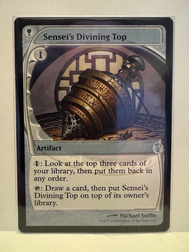 Sensei's Divining Top (Future Sight) - Mystery Booster 2 - NM - MTG Magic - 0231 - Image 1 of 1