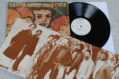 Earth, Wind & Fire  -  1971 White Label Promo (WLP) US LP w/ insert - Image 1 of 4
