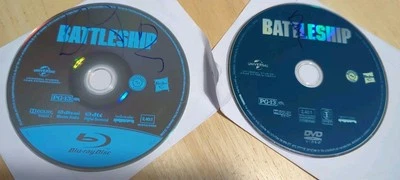 Battleship (Blu-Ray & DVD, 2012, Widescreen) 2-Disc Set -Rihanna *DISCS ONLY* - Image 1 of 4