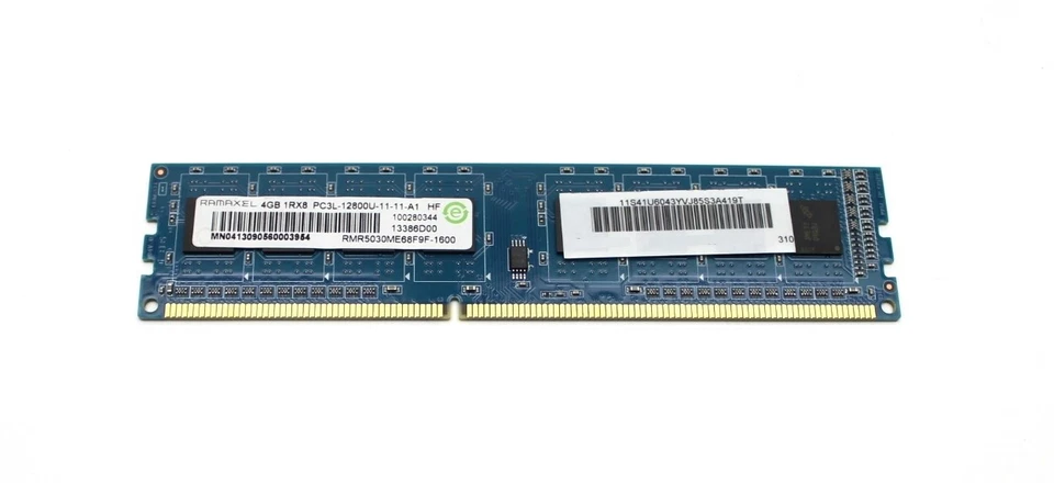 Ramaxel 4 GB (1x4GB) DDR3L-1600 PC3L-12800U RMR5030ME68F9F-1600   #311569 - Bild 1 von 1