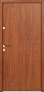 LAGERVERKAUF! Nebeneingangstür Alu-Stahl Tür ATU56 mit Zarge DIN Links 95x200 cm - Bild 1 von 4
