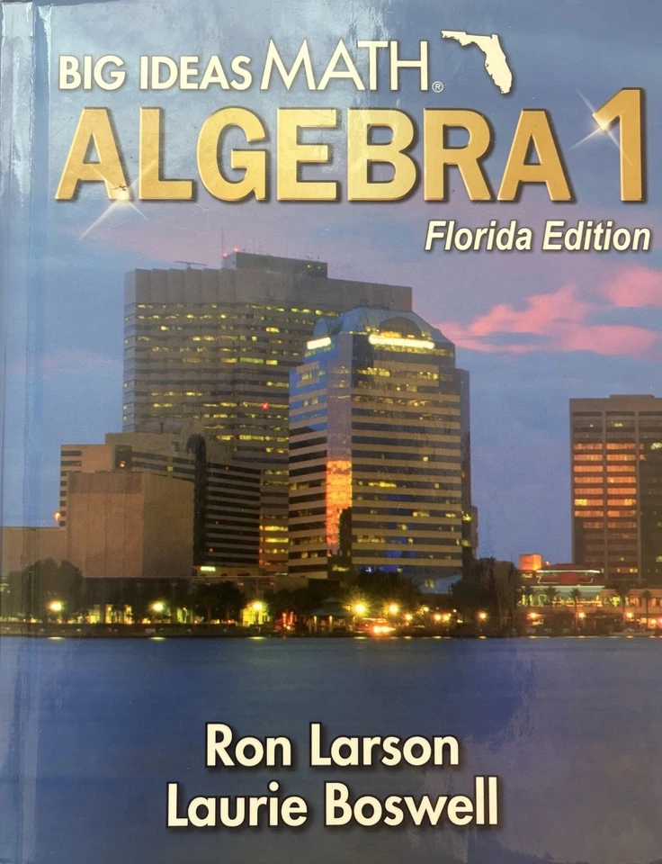 Big Ideas Math Florida Edition Algebra 1 - Image 1 of 1
