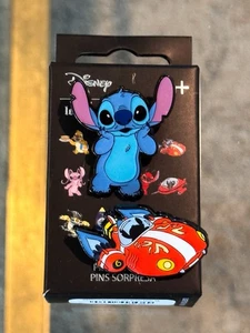 Disney Loungefly Lilo & Stitch Cousins & Spaceships 2 Pin Set - Stitch - New - Picture 1 of 2
