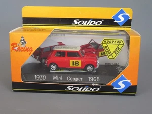 D146 Solido 1:43 Mini Cooper Borsa Miniatura Couzon 2001 Edition Limitata Box - Foto 1 di 23