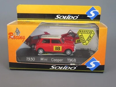 D146 Solido 1:43 Mini Cooper Borsa Miniatura Couzon 2001 Edition Limitata Box - Immagine 1 di 4